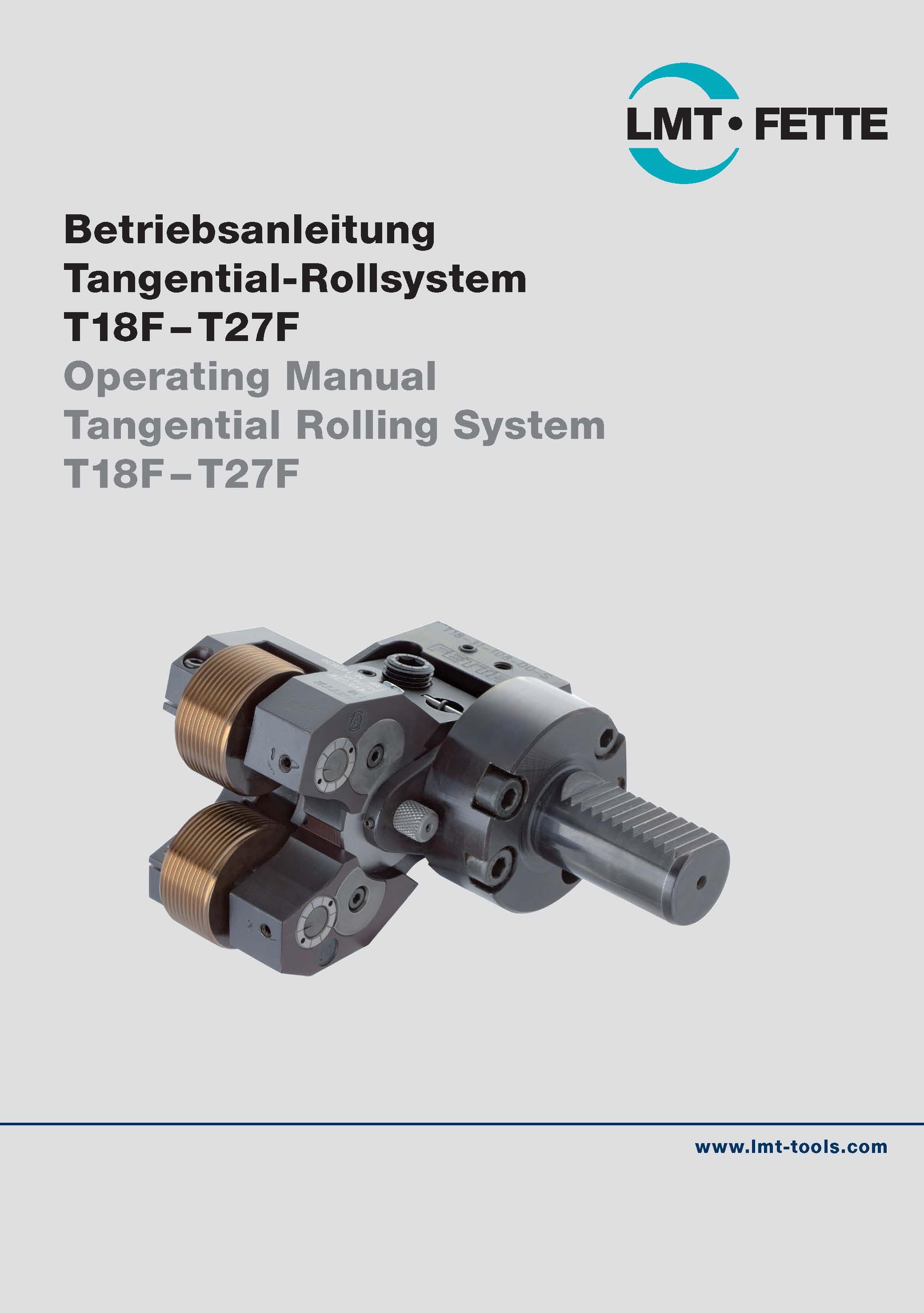 Operating Instruction Tangential rolling system T1-T5 EVO